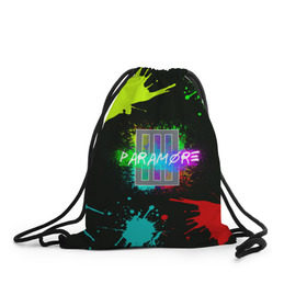 Рюкзак-мешок 3D с принтом Paramore в городе Новоалтайск, 100% полиэстер | плотность ткани — 200 г/м2, размер — 35 х 45 см; лямки — толстые шнурки, застежка на шнуровке, без карманов и подкладки | paramore | альтернативный | группа | джош фарро | зак фарро | панк | панкрок | пара море | парамор | парамора | параморе | парморе | поп | поппанк | попрок | рок | тейлор йорк | хейли уильямс