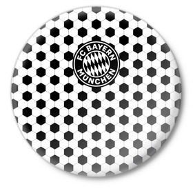 Значок с принтом FC Bayern Munchen в городе Новоалтайск,  металл | круглая форма, металлическая застежка в виде булавки | Тематика изображения на принте: bayern | football | soccer | uefa | бавария | германия | клуб | лига | матч | мяч | нойер | спорт | уефа | футбол
