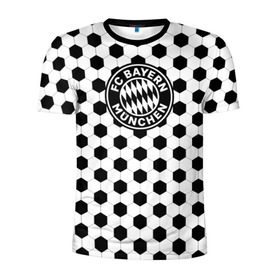 Мужская футболка 3D спортивная с принтом FC Bayern Munchen в городе Новоалтайск, 100% полиэстер с улучшенными характеристиками | приталенный силуэт, круглая горловина, широкие плечи, сужается к линии бедра | Тематика изображения на принте: bayern | football | soccer | uefa | бавария | германия | клуб | лига | матч | мяч | нойер | спорт | уефа | футбол