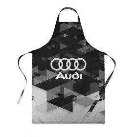 Фартук 3D с принтом Audi sport geometry в городе Новоалтайск, 100% полиэстер | общий размер — 65 х 85 см, ширина нагрудника — 26 см, горловина — 53 см, длина завязок — 54 см, общий обхват в поясе — 173 см. Принт на завязках и на горловине наносится с двух сторон, на основной части фартука — только с внешней стороны | audi | auto | automobile | car | carbon | machine | motor | motor car | sport car | автомашина | ауди | бренд | легковой автомобиль | марка | спортивный автомобиль | тачка