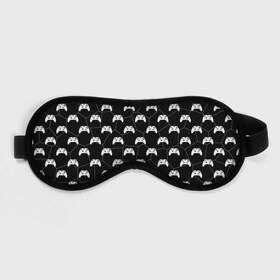 Маска для сна 3D с принтом Multi Gemepad (Black) в городе Новоалтайск, внешний слой — 100% полиэфир, внутренний слой — 100% хлопок, между ними — поролон |  | Тематика изображения на принте: black | games | multi gemepad | white | белый | игры | много джойстиков | чёрный