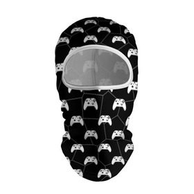 Балаклава 3D с принтом Multi Gemepad (Black) в городе Новоалтайск, 100% полиэстер, ткань с особыми свойствами — Activecool | плотность 150–180 г/м2; хорошо тянется, но при этом сохраняет форму. Закрывает шею, вокруг отверстия для глаз кайма. Единый размер | Тематика изображения на принте: black | games | multi gemepad | white | белый | игры | много джойстиков | чёрный