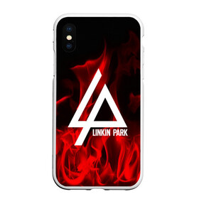 Чехол для iPhone XS Max матовый с принтом Linkin park в городе Новоалтайск, Силикон | Область печати: задняя сторона чехла, без боковых панелей | linkin park | logo | music | pop | rock | usa | альтернатива | америка | металл | музыка | музыкальный | поп | рок | честер беннингтон