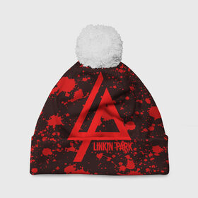 Шапка 3D c помпоном с принтом Linkin park в городе Новоалтайск, 100% полиэстер | универсальный размер, печать по всей поверхности изделия | linkin park | logo | music | pop | rock | usa | альтернатива | америка | металл | музыка | музыкальный | поп | рок | честер беннингтон