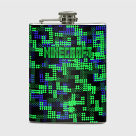 Фляга с принтом Minecraft в городе Новоалтайск, металлический корпус | емкость 0,22 л, размер 125 х 94 мм. Виниловая наклейка запечатывается полностью | minecraft | miner | игра | инди | компьютерная | майнкрафт | мир | открытый | шахта | яркие