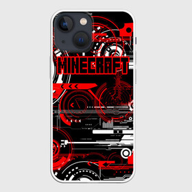 Чехол для iPhone 13 mini с принтом Minecraft в городе Новоалтайск,  |  | minecraft | miner | игра | инди | компьютерная | майнкрафт | мир | открытый | шахта | яркие