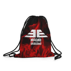 Рюкзак-мешок 3D с принтом IMAGINE DRAGONS в городе Новоалтайск, 100% полиэстер | плотность ткани — 200 г/м2, размер — 35 х 45 см; лямки — толстые шнурки, застежка на шнуровке, без карманов и подкладки | imagine dragons | punk | rock | альтернативный хип хоп | группа | инди поп | музыка | музыкальное произведение | ноты | панк | регги | рок | синти поп