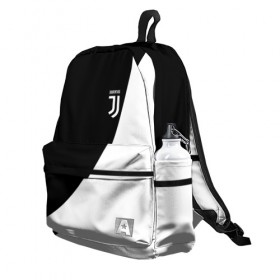 Рюкзак 3D с принтом JUVENTUS SPORT в городе Новоалтайск, 100% полиэстер | лямки с регулируемой длиной, сверху петелька, чтобы рюкзак можно было повесить на вешалку. Основное отделение закрывается на молнию, как и внешний карман. Внутри два дополнительных кармана, один из которых закрывается на молнию. По бокам два дополнительных кармашка | fc | football | fotball club | juventus | sport | спорт | спортивные | униформа | фирменые цвета | фк | футбол | футбольный клуб | ювентус