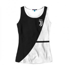 Женская майка 3D с принтом JUVENTUS SPORT в городе Новоалтайск, 100% полиэстер | круглая горловина, прямой силуэт, длина до линии бедра | fc | football | fotball club | juventus | sport | спорт | спортивные | униформа | фирменые цвета | фк | футбол | футбольный клуб | ювентус