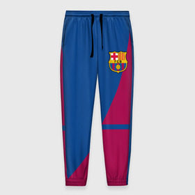 Мужские брюки 3D с принтом BARCA SPORT в городе Новоалтайск, 100% полиэстер | манжеты по низу, эластичный пояс регулируется шнурком, по бокам два кармана без застежек, внутренняя часть кармана из мелкой сетки | fc | fc baeca | football | football club | sport | барселона | спорт | спортивные | униформа | фирменные цвета | фк | футбол | футбольный клуб