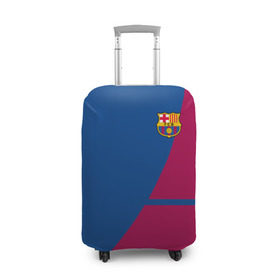 Чехол для чемодана 3D с принтом BARCA SPORT в городе Новоалтайск, 86% полиэфир, 14% спандекс | двустороннее нанесение принта, прорези для ручек и колес | fc | fc baeca | football | football club | sport | барселона | спорт | спортивные | униформа | фирменные цвета | фк | футбол | футбольный клуб