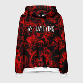 Мужская толстовка 3D с принтом As I Lay Dying в городе Новоалтайск, 100% полиэстер | двухслойный капюшон со шнурком для регулировки, мягкие манжеты на рукавах и по низу толстовки, спереди карман-кенгуру с мягким внутренним слоем. | альтернативный | американская | глэм | готик | гранж | метал | музыка | пост | рок группа | хард