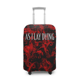 Чехол для чемодана 3D с принтом As I Lay Dying в городе Новоалтайск, 86% полиэфир, 14% спандекс | двустороннее нанесение принта, прорези для ручек и колес | альтернативный | американская | глэм | готик | гранж | метал | музыка | пост | рок группа | хард