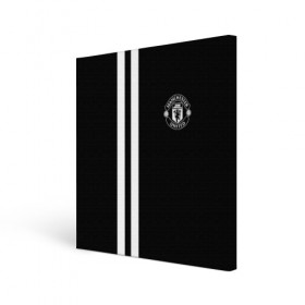 Холст квадратный с принтом Manchester United Black&White в городе Новоалтайск, 100% ПВХ |  | Тематика изображения на принте: england | football | logo | manchester united | sport | англия | арт | лига | лого | манчестер юнайтед | спорт | текстура | фк | футбол | футбольный клуб | эмблема