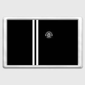 Магнит 45*70 с принтом Manchester United Black&White в городе Новоалтайск, Пластик | Размер: 78*52 мм; Размер печати: 70*45 | england | football | logo | manchester united | sport | англия | арт | лига | лого | манчестер юнайтед | спорт | текстура | фк | футбол | футбольный клуб | эмблема