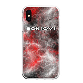 Чехол для iPhone XS Max матовый с принтом Bon Jovi в городе Новоалтайск, Силикон | Область печати: задняя сторона чехла, без боковых панелей | Тематика изображения на принте: альтернативный | американская | глэм | готик | гранж | группа | метал | модные | музыка | пост | рок | хард