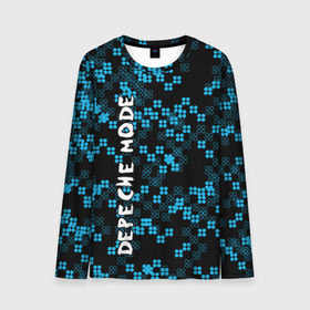 Мужской лонгслив 3D с принтом Depeche Mode в городе Новоалтайск, 100% полиэстер | длинные рукава, круглый вырез горловины, полуприлегающий силуэт | альтернативный | блюз | британская | готик | гранж | группа | метал | модные | музыка | пост | рок | хард