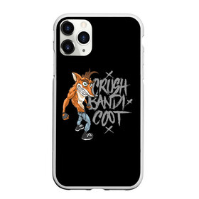 Чехол для iPhone 11 Pro Max матовый с принтом Crush Bandicoot 3d в городе Новоалтайск, Силикон |  | crash | бандикут | краш | крэш