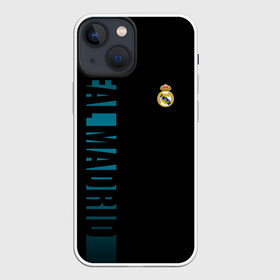 Чехол для iPhone 13 mini с принтом РЕАЛ МАДРИД | REAL MADRID в городе Новоалтайск,  |  | fc | football | fotball club | real madrid | sport | реал мадрид | спорт | спортивные | униформа | фирменные цвета | фк | футбол | футбольный клуб