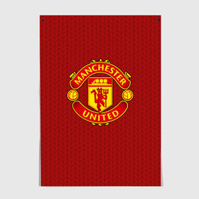 Постер с принтом Manchester United Knitted в городе Новоалтайск, 100% бумага
 | бумага, плотность 150 мг. Матовая, но за счет высокого коэффициента гладкости имеет небольшой блеск и дает на свету блики, но в отличии от глянцевой бумаги не покрыта лаком | england | football | logo | manchester united | pattern | sport | англия | арт | вязаный | лига | лого | манчестер юнайтед | переплет | свитер | спорт | текстура | узор | фк | футбол | футбольный клуб | эмблема
