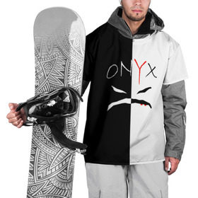 Накидка на куртку 3D с принтом ONYX в городе Новоалтайск, 100% полиэстер |  | onyx | американская группа | группа | музыка | надпись | хип хоп