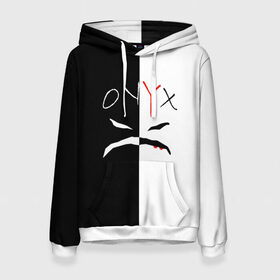 Женская толстовка 3D с принтом ONYX в городе Новоалтайск, 100% полиэстер  | двухслойный капюшон со шнурком для регулировки, мягкие манжеты на рукавах и по низу толстовки, спереди карман-кенгуру с мягким внутренним слоем. | onyx | американская группа | группа | музыка | надпись | хип хоп