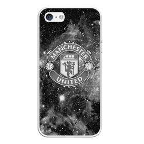Чехол для iPhone 5/5S матовый с принтом Manchester United Cosmos в городе Новоалтайск, Силикон | Область печати: задняя сторона чехла, без боковых панелей | england | football | logo | manchester united | sport | англия | арт | лига | лого | манчестер юнайтед | спорт | текстура | фк | футбол | футбольный клуб | эмблема