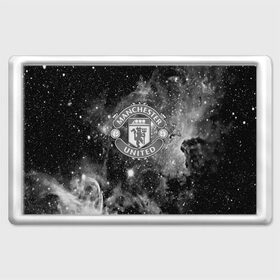 Магнит 45*70 с принтом Manchester United Cosmos в городе Новоалтайск, Пластик | Размер: 78*52 мм; Размер печати: 70*45 | Тематика изображения на принте: england | football | logo | manchester united | sport | англия | арт | лига | лого | манчестер юнайтед | спорт | текстура | фк | футбол | футбольный клуб | эмблема