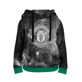 Детская толстовка 3D с принтом Manchester United Cosmos в городе Новоалтайск, 100% полиэстер | двухслойный капюшон со шнурком для регулировки, мягкие манжеты на рукавах и по низу толстовки, спереди карман-кенгуру с мягким внутренним слоем | england | football | logo | manchester united | sport | англия | арт | лига | лого | манчестер юнайтед | спорт | текстура | фк | футбол | футбольный клуб | эмблема
