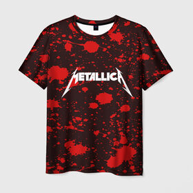 Мужская футболка 3D с принтом Metallica в городе Новоалтайск, 100% полиэфир | прямой крой, круглый вырез горловины, длина до линии бедер | metallica | punk | rock | альтернативный хип хоп | группа | инди поп | музыка | музыкальное произведение | ноты | панк | регги | рок | синти поп