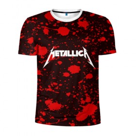 Мужская футболка 3D спортивная с принтом Metallica в городе Новоалтайск, 100% полиэстер с улучшенными характеристиками | приталенный силуэт, круглая горловина, широкие плечи, сужается к линии бедра | metallica | punk | rock | альтернативный хип хоп | группа | инди поп | музыка | музыкальное произведение | ноты | панк | регги | рок | синти поп