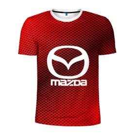 Мужская футболка 3D спортивная с принтом MAZDA SPORT в городе Новоалтайск, 100% полиэстер с улучшенными характеристиками | приталенный силуэт, круглая горловина, широкие плечи, сужается к линии бедра | auto | automobile | car | carbon | machine | mazda | motor | motor car | sport car | автомашина | бренд | легковой автомобиль | мазда | марка | спортивный автомобиль | тачка