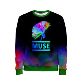 Детский свитшот 3D с принтом Muse в городе Новоалтайск, 100% полиэстер | свободная посадка, прямой крой, мягкая тканевая резинка на рукавах и понизу свитшота | muse | альтернативный | группа | доминик ховард | крис уолстенхолм | мосе | моус | моусе | муз | муза | музе | музыка | мусе | мэттью беллами | прогрессивный | рок | симфонический | спейс | спейсрок