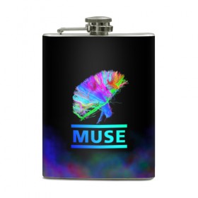 Фляга с принтом Muse в городе Новоалтайск, металлический корпус | емкость 0,22 л, размер 125 х 94 мм. Виниловая наклейка запечатывается полностью | Тематика изображения на принте: muse | альтернативный | группа | доминик ховард | крис уолстенхолм | мосе | моус | моусе | муз | муза | музе | музыка | мусе | мэттью беллами | прогрессивный | рок | симфонический | спейс | спейсрок