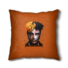 Подушка 3D с принтом XXXtentacion (3) в городе Новоалтайск, наволочка – 100% полиэстер, наполнитель – холлофайбер (легкий наполнитель, не вызывает аллергию). | состоит из подушки и наволочки. Наволочка на молнии, легко снимается для стирки | 