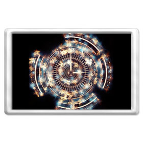 Магнит 45*70 с принтом Волшебные часы в городе Новоалтайск, Пластик | Размер: 78*52 мм; Размер печати: 70*45 | 