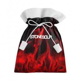 Подарочный 3D мешок с принтом STONE SOUR в городе Новоалтайск, 100% полиэстер | Размер: 29*39 см | Тематика изображения на принте: punk | rock | stone sour | альтернативный хип хоп | группа | инди поп | музыка | музыкальное произведение | ноты | панк | регги | рок | синти поп