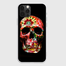 Чехол для iPhone 12 Pro Max с принтом Череп в городе Новоалтайск, Силикон |  | зомби | скелет | цветок | цветы | череп