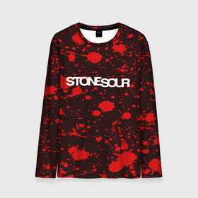 Мужской лонгслив 3D с принтом STONE SOUR в городе Новоалтайск, 100% полиэстер | длинные рукава, круглый вырез горловины, полуприлегающий силуэт | punk | rock | stone sour | альтернативный хип хоп | группа | инди поп | музыка | музыкальное произведение | ноты | панк | регги | рок | синти поп