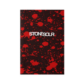 Обложка для паспорта матовая кожа с принтом STONE SOUR в городе Новоалтайск, натуральная матовая кожа | размер 19,3 х 13,7 см; прозрачные пластиковые крепления | punk | rock | stone sour | альтернативный хип хоп | группа | инди поп | музыка | музыкальное произведение | ноты | панк | регги | рок | синти поп