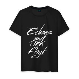 Мужская футболка хлопок с принтом Echoes of Pink Floyd в городе Новоалтайск, 100% хлопок | прямой крой, круглый вырез горловины, длина до линии бедер, слегка спущенное плечо. | pink floyd | pinkfloyd | арт | артрок | группа | дэвид гилмор | пинк флойд | пинкфлойд | прогрессивный | психоделический | рок | сид барретт | симфонический | спэйс | эйсид | экспериментальный