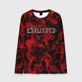 Мужской лонгслив 3D с принтом The Exploited в городе Новоалтайск, 100% полиэстер | длинные рукава, круглый вырез горловины, полуприлегающий силуэт | 