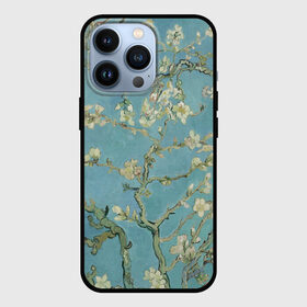 Чехол для iPhone 13 Pro с принтом Ван Гог Цветущие ветки миндаля в городе Новоалтайск,  |  | Тематика изображения на принте: вангог | винсент | живопись | картина | цветы