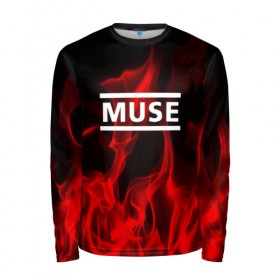 Мужской лонгслив 3D с принтом MUSE в городе Новоалтайск, 100% полиэстер | длинные рукава, круглый вырез горловины, полуприлегающий силуэт | muse | punk | rock | альтернативный хип хоп | группа | инди поп | музыка | музыкальное произведение | ноты | панк | регги | рок | синти поп