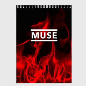 Скетчбук с принтом MUSE в городе Новоалтайск, 100% бумага
 | 48 листов, плотность листов — 100 г/м2, плотность картонной обложки — 250 г/м2. Листы скреплены сверху удобной пружинной спиралью | Тематика изображения на принте: muse | punk | rock | альтернативный хип хоп | группа | инди поп | музыка | музыкальное произведение | ноты | панк | регги | рок | синти поп