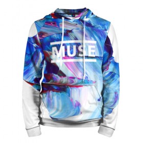 Мужская толстовка 3D с принтом MUSE COLLECTION в городе Новоалтайск, 100% полиэстер | двухслойный капюшон со шнурком для регулировки, мягкие манжеты на рукавах и по низу толстовки, спереди карман-кенгуру с мягким внутренним слоем. | muse | punk | rock | альтернативный хип хоп | группа | инди поп | музыка | музыкальное произведение | ноты | панк | регги | рок | синти поп