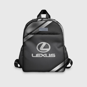 Детский рюкзак 3D с принтом LEXUS SPORT в городе Новоалтайск, 100% полиэстер | лямки с регулируемой длиной, сверху петелька, чтобы рюкзак можно было повесить на вешалку. Основное отделение закрывается на молнию, как и внешний карман. Внутри дополнительный карман. По бокам два дополнительных кармашка | auto | automobile | car | carbon | lexus | machine | motor | motor car | sport car | автомашина | бренд | легковой автомобиль | марка | спортивный автомобиль | тачка
