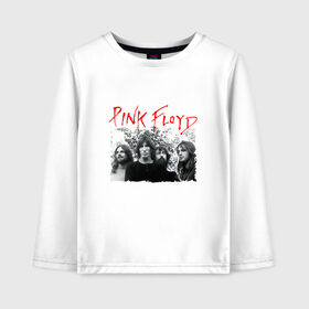 Детский лонгслив хлопок с принтом Pink Floyd в городе Новоалтайск, 100% хлопок | круглый вырез горловины, полуприлегающий силуэт, длина до линии бедер | pink floyd | pinkfloyd | арт | артрок | группа | дэвид гилмор | пинк флойд | пинкфлойд | прогрессивный | психоделический | рок | сид барретт | симфонический | спэйс | эйсид | экспериментальный