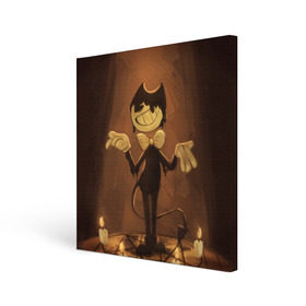 Холст квадратный с принтом Bendy and the ink machine (17) в городе Новоалтайск, 100% ПВХ |  | Тематика изображения на принте: bendy | bendy and the ink machine | game | horror | ink | machine | trend | video game