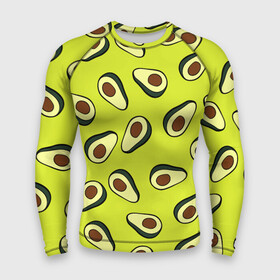 Мужской рашгард 3D с принтом Авокадо в городе Новоалтайск,  |  | avocado | food | fruit | pattern | vegan | vegetarian | авокадо | веган | вегетарианство | еда | паттерн | правильное питание | фрукт